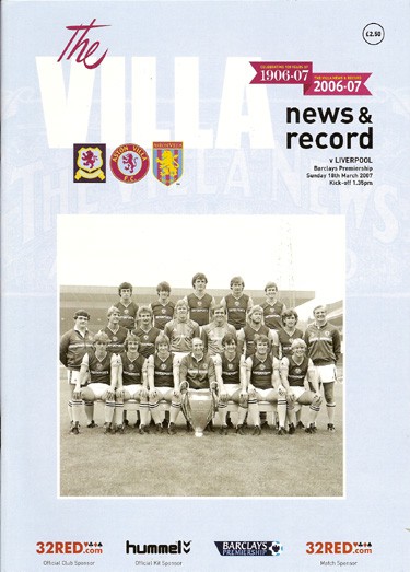 Aston Villa FC v Liverpool FC